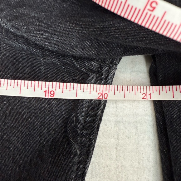 Levi's® Mens Long Sleeve Western Shirt, Black Denim Rinse, Size SMALL - Picture 13 of 13